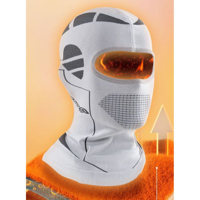 Maschera invernale da ciclismo, calda e altamente elastica, copricapo per uomo e donna, casco da sci antivento e antifreddo_voghion.com