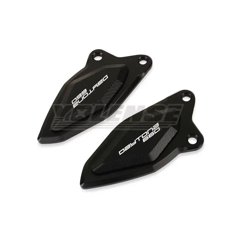 Für Daytona 660 2025 2024 CNC-Aluminium-Fußrasten-Fersenschutz | Fußrastenschutz für Fußrastenanlagen, rutschfeste, robuste Motorradteile_voghion.com