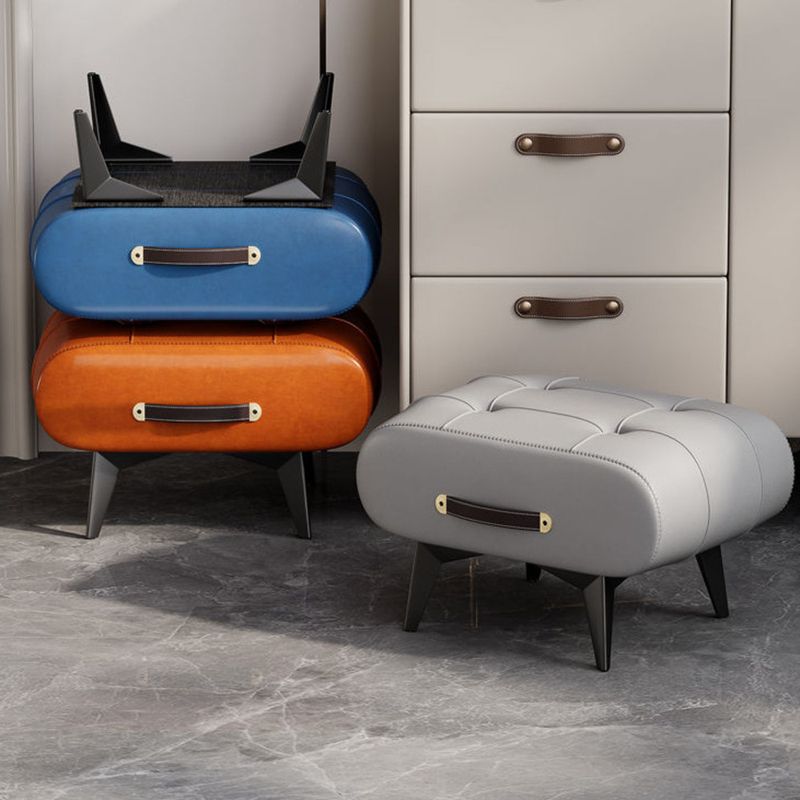 Shoe Changing Stool For Home Entrance, Cushion, Internet Celebrity Footstool, Light Luxury Coffee Table Low Stool, Sofa_voghion.com