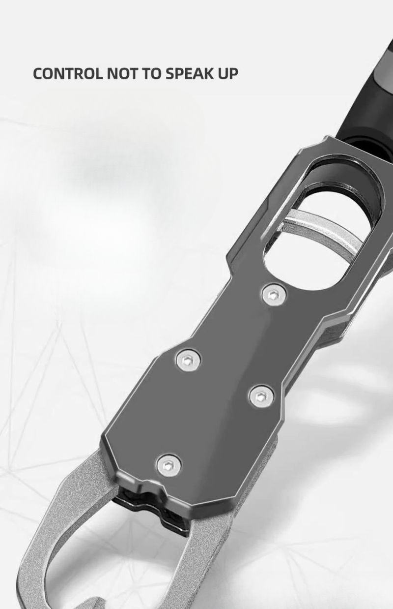 Device With Scale Aluminum Alloy Catcher Multi-Functional Large Fish Control Clamp Lure Pliers_voghion.com