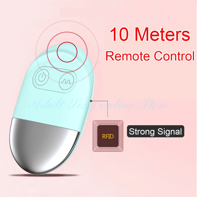 Wireless Kegel Exerciser Jump Egg Vibrator USB Charge Waterproof Remote Control Body Massager For Women Ad 3f1_voghion.com