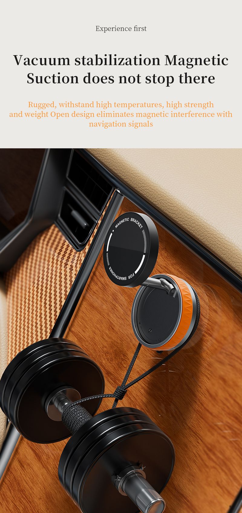 Wow, K10B Folding Vacuum Suction Bracket, Rotating Folding Storage, Mobile Phone Bracket, Large Suction Cup, Car Bracket._voghion.com