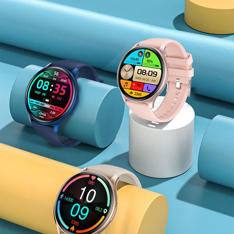 Nouvelle montre connectée ZW60 avec appels Bluetooth et écran AMOLED de 1,43 pouce pour le suivi de la glycémie_voghion.com