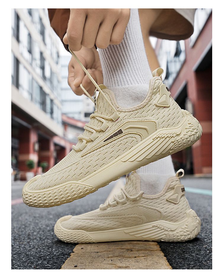 Coconut Shoes Herrenschuhe Fly-woven Mesh Schuhe Herren Vielseitige Sportschuhe Casual Dad Schuhe_voghion.com