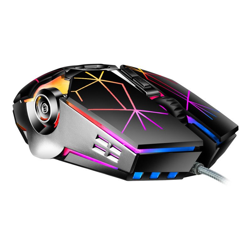 Crack S Series Luminous Gaming Competitive Live Streaming Office Learning Mouse Direct_voghion.com