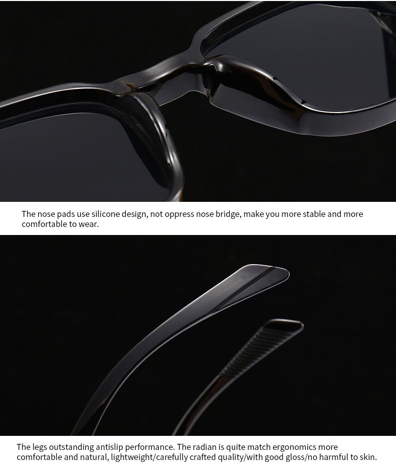 Occhiali da sole Polarizzatore antiriflesso anti-UV Coppia occhiali da sole_voghion.com