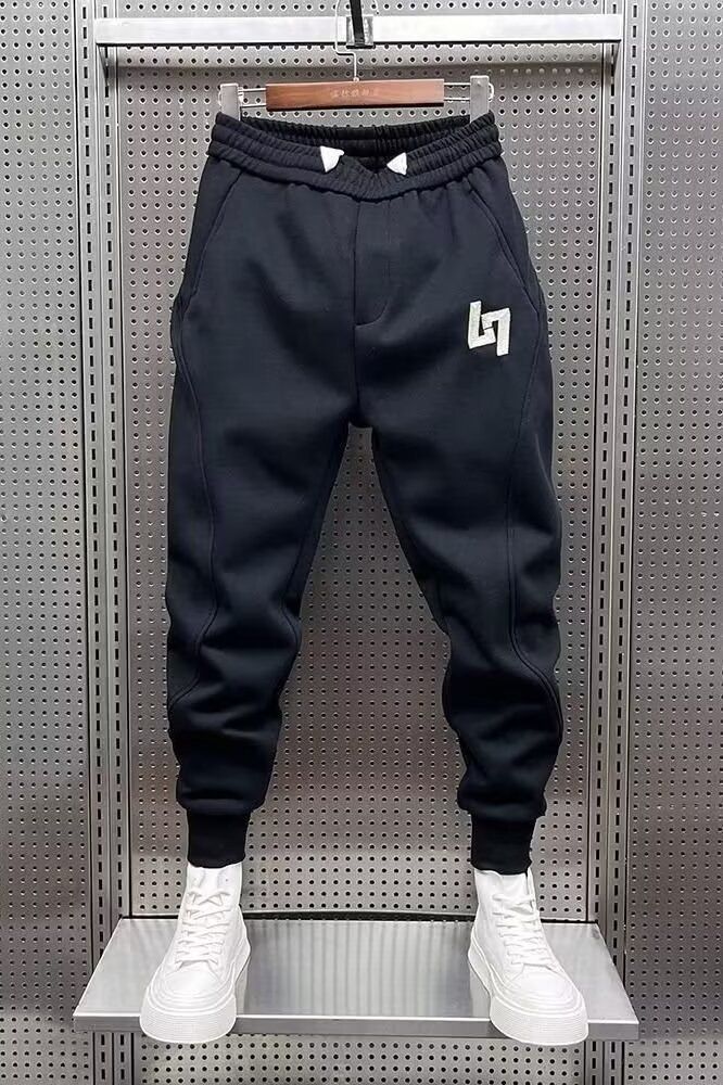 Spodnie męskie Modne męskie luźne spodnie dresowe Uniwersalne obcisłe spodnie Spodnie haremowe Spodnie sportowe ze ściągaczami_voghion.com