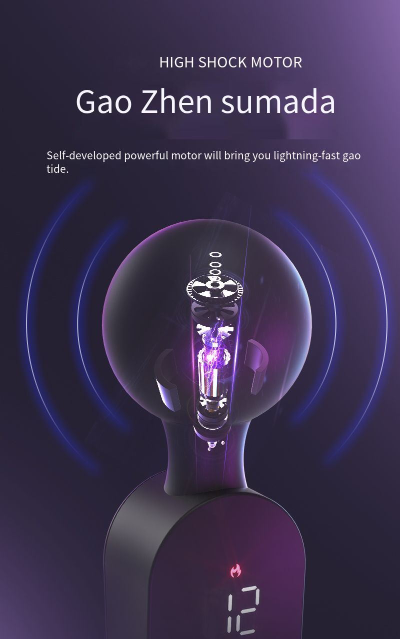 2023Ares-AV Vibrator 72-Gang Female Second Tide Klitoris G-Punkt KWD Stimulator Beheizte Masturbation Dev2023_voghion.com