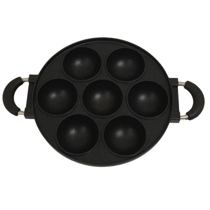 7-gaats Koken Taartvorm Gietijzeren Omeletpan Antiaanbaklaag Kookpot Ontbijt Eierkoker Cakevorm Keuken Kookgerei Keukengerei_voghion.com
