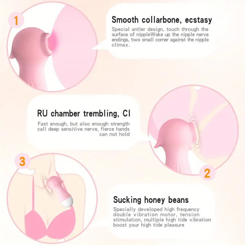 1pc Clit Sucking Vibrator for Women - Adult Fun!_voghion.com