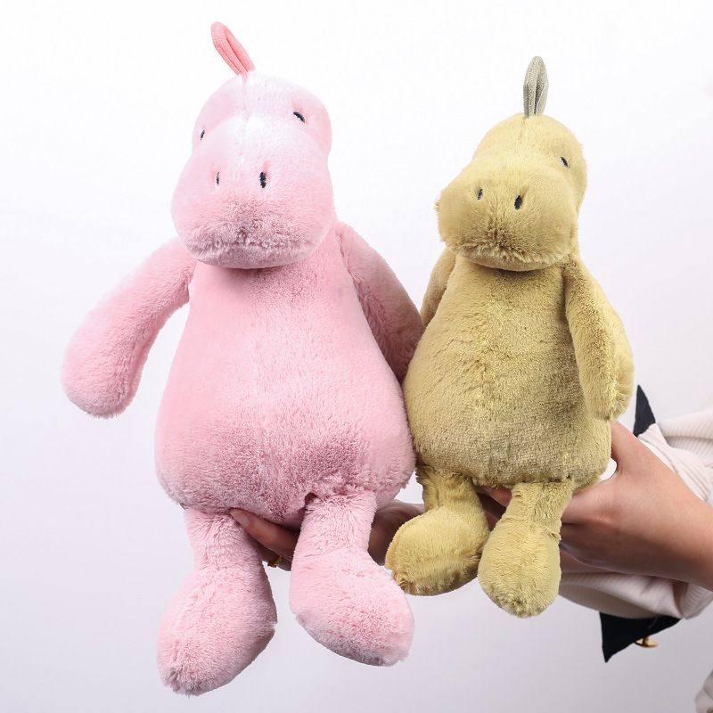 Toy Sitting on stilts dinosaur doll soothes sleep doll doll small dinosaur plush toy_voghion.com