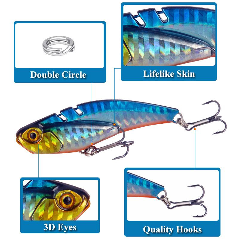 Lure Bait VIB Uzun Mesafe Atış Batıran Çelik Tel Takviyesi 7cm/20g Simülasyon Yem Balıkçılık Ekipmanları Ürünleri_voghion.com