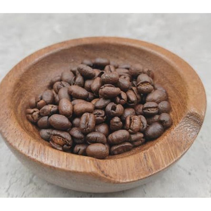 Walnoothouten bonen antistatische spray koffiepoeder opvangbak theelepel schep wegen en portioneren_voghion.com