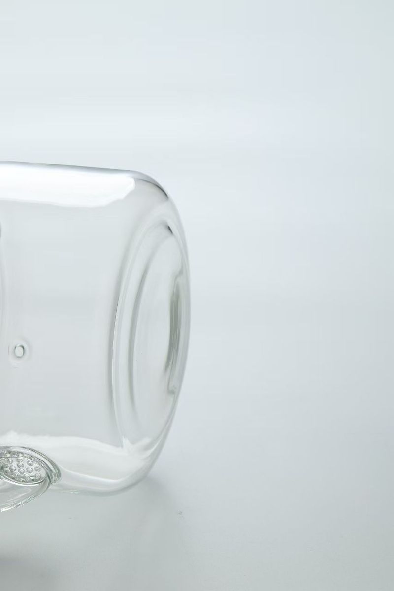 Rein handgefertigte, handbemalte, hitzebeständige Teekanne aus Glas im chinesischen Stil, temperaturbeständig von -20 °C bis 130 °C, Präzision_voghion.com