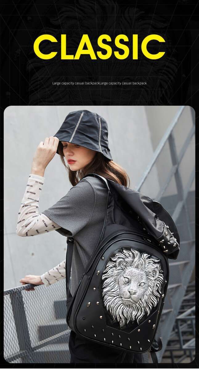 Personalized crossbody bag, Halloween 3D bird beak bag, single shoulder crossbody chain, men's and women's high-end PU bag_voghion.com