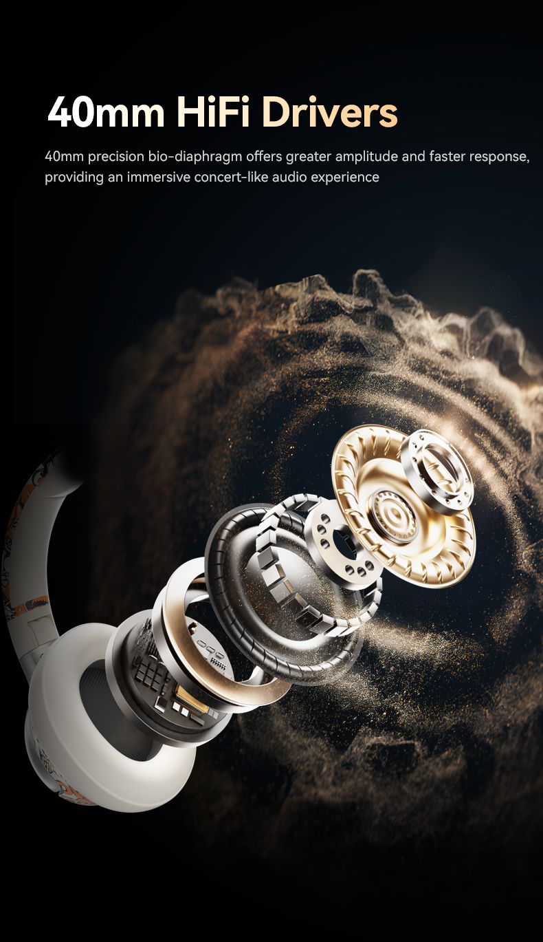 2025 Drahtloser Bluetooth-Kopfhörer Mode-Kopfhörer für Spiele Gaming Lange Akkulaufzeit Headset Mikrofon Musik_voghion.com