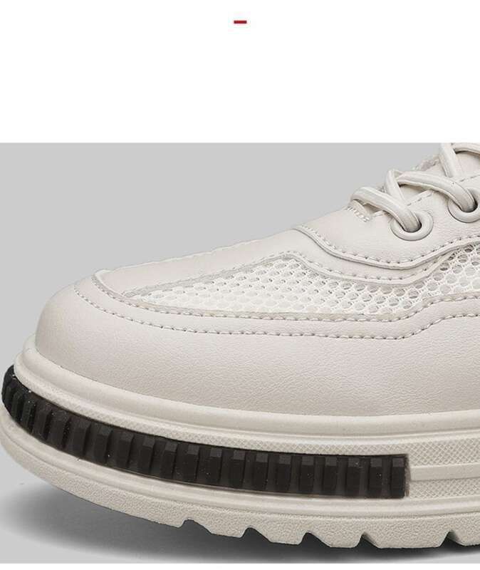 Heren Zomer Nieuwe Ademende Mesh Casual Sport Heren Lichtgewicht Een Voet Werk- en Arbeidsbescherming Trendy Schoenen_voghion.com