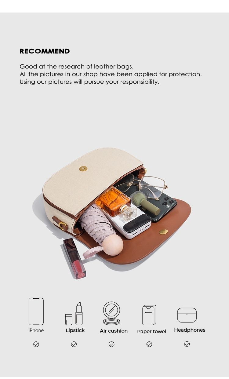 Borsa a tracolla alla moda, nuovo modello 2024, borsa da ascella di grande capacità con tracolla larga di alta qualità, borsa da pendolare classica e alla moda._voghion.com