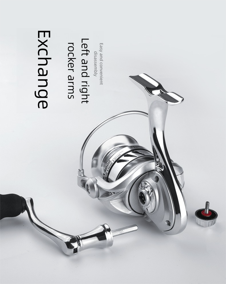 Chilun Lure Spinning Metal Shallow Line Cup Slanted Mouth Special Sea Rod Long Casting Fishing Reel_voghion.com
