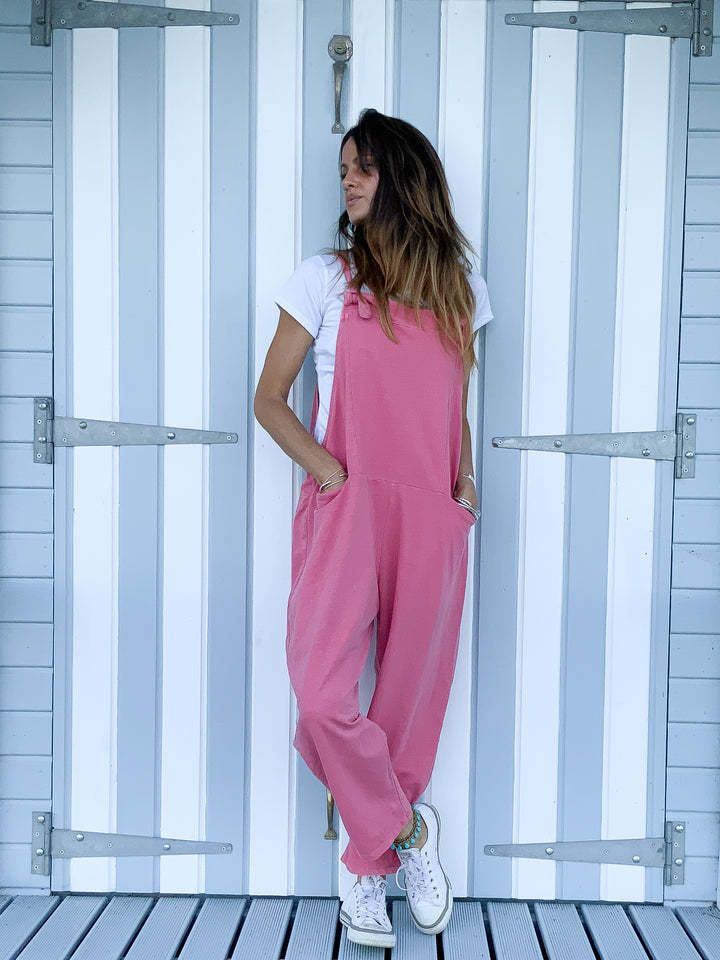 Women's 2023 summer new loose sleeveless work wear jumpsuit_voghion.com