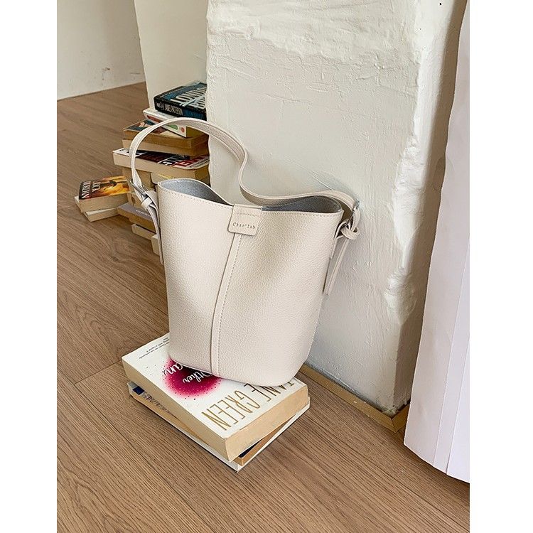 Borsa a tracolla casual in morbida pelle, borsa a secchiello, piccola borsa da donna, nuova moda estiva 2025_voghion.com