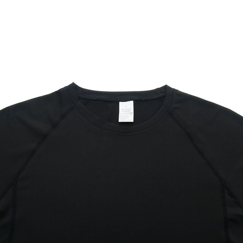Heren T-shirt Heren Hardlopen Sport T-shirt Heren Compressie Fitness Tops Tee Snel DroogTight Training Gym Sport Hardlopen Shirts Jersey_voghion.com