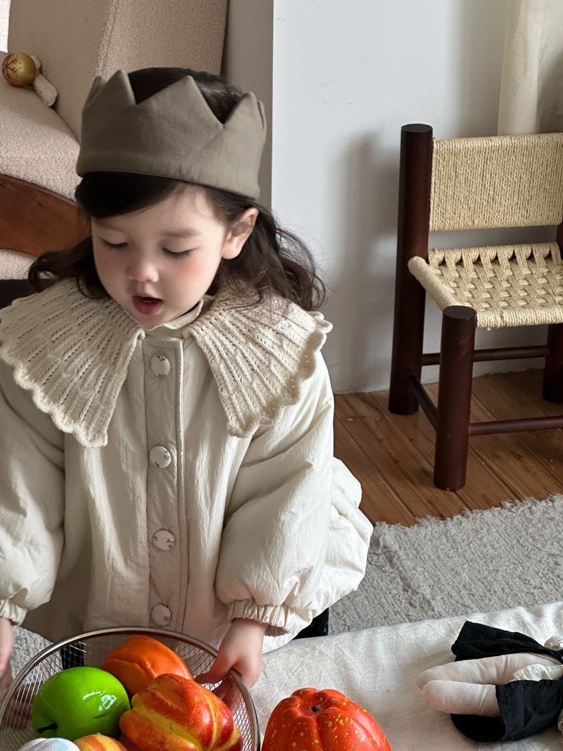 Alyce-xiyue1baobao Girls' Cotton Jacket 2025 Autumn Winter New Baby Clothes Thickened Warm Korean Style Children's Fleece Set_voghion.com