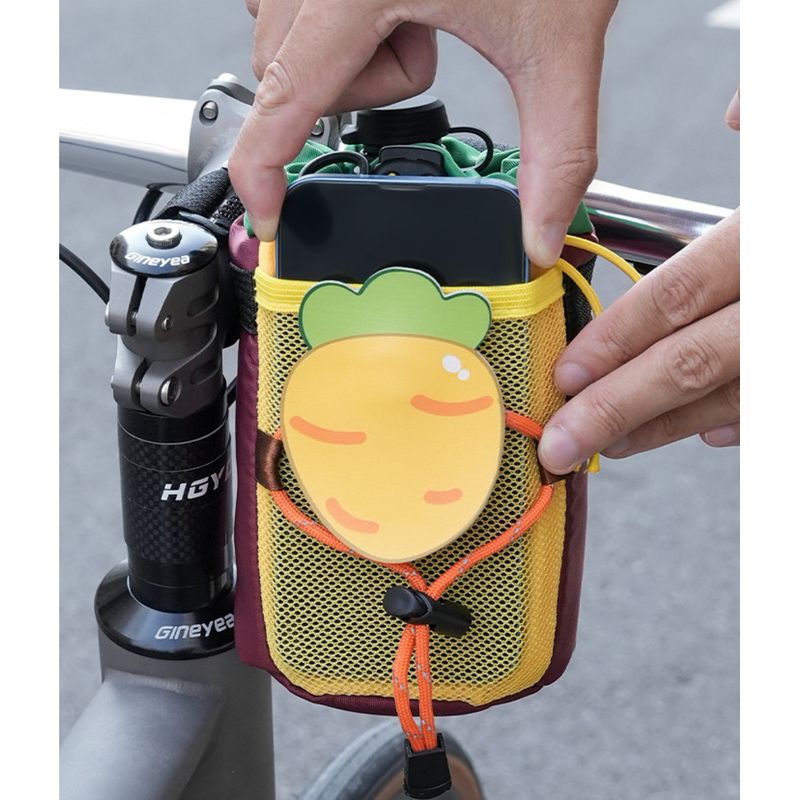 Sac pour bouteille d'eau et gobelet de vélo, en avant de la location, rangez le sac suspendu, vélo de montagne, vélo de route_voghion.com