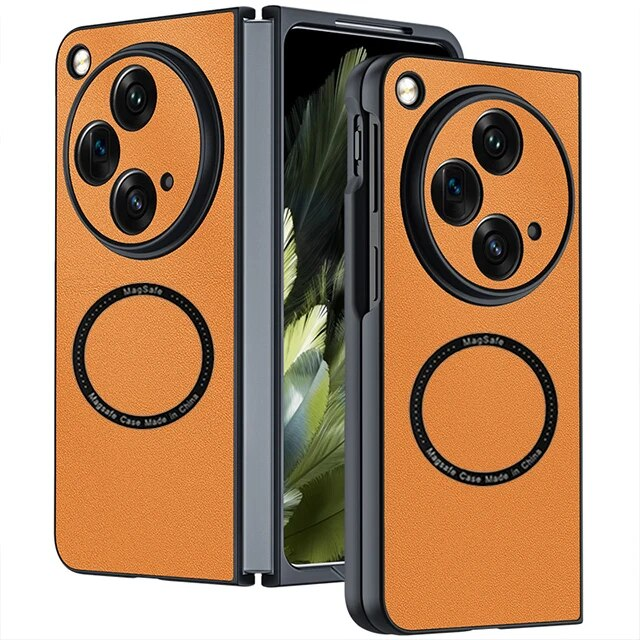 Oppo Original Hülle magnetische kabellose Laderüstung stoßfeste 360-Kamera-Schutzhülle für Find N3 N2 Flip_voghion.com
