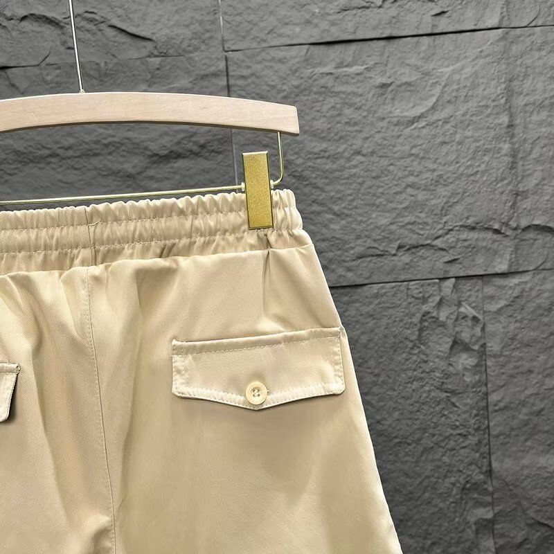 Men's Casual Jogger Shorts - Lightweight Summer Streetwear With Relaxed Fit, Multiple Colors & Extended Sizes (S-5XL)_voghion.com