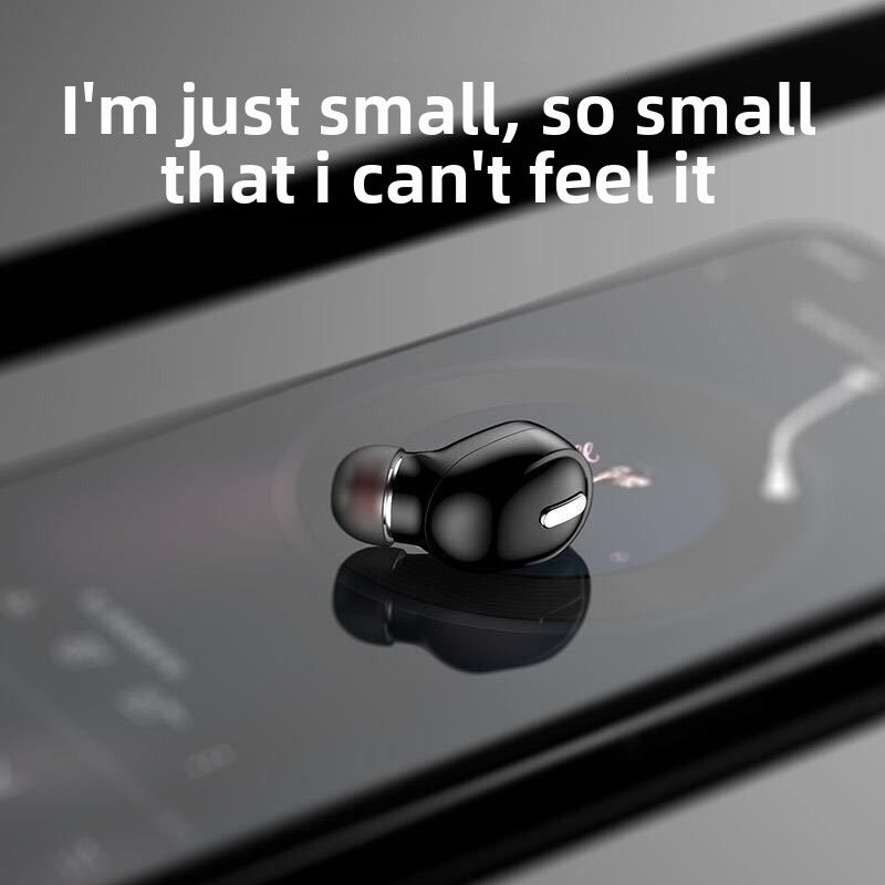 Écouteurs intra-auriculaires sans fil Bluetooth 5.0 X8 Mini X9, modèle d'essai, basses puissantes, format mono, best-seller. Idéal comme cadeau d'affaires. Sans latence._voghion.com