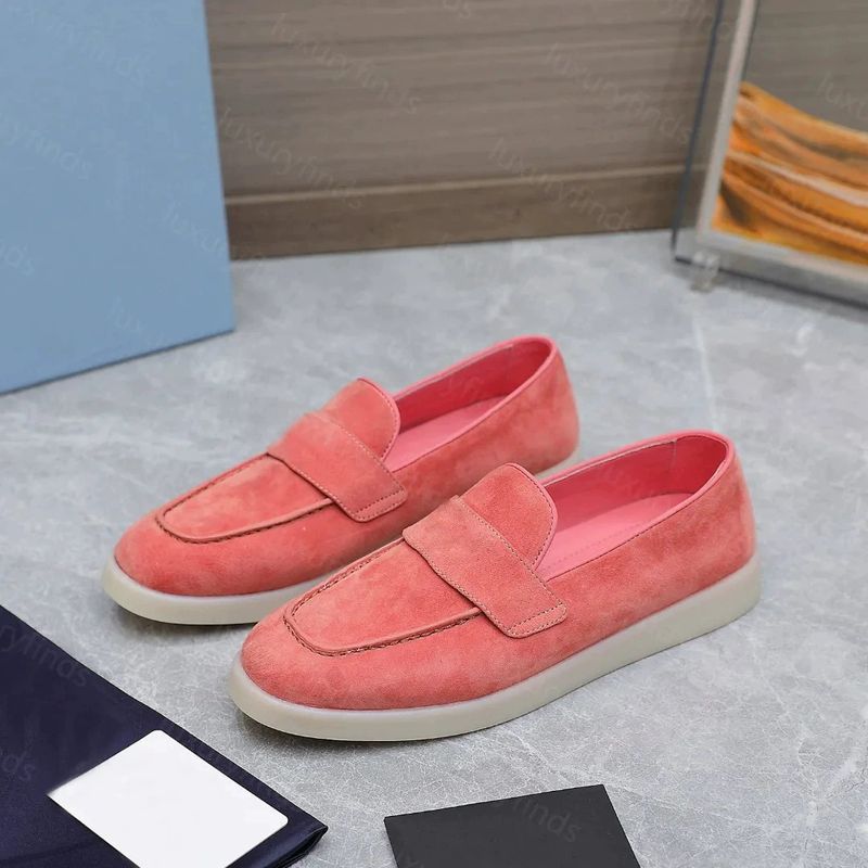 Modisch im britischen Stil, Ein-Fuß-Loafer, im Internet berühmte spitze Einzelschuhe für Damen, Bohnenschuhe_voghion.com