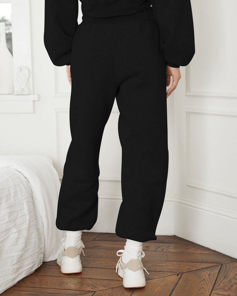 Set attivi da donna Autunno e inverno Felpe casual da donna, top corti e set sportivi Set due pezzi_voghion.com