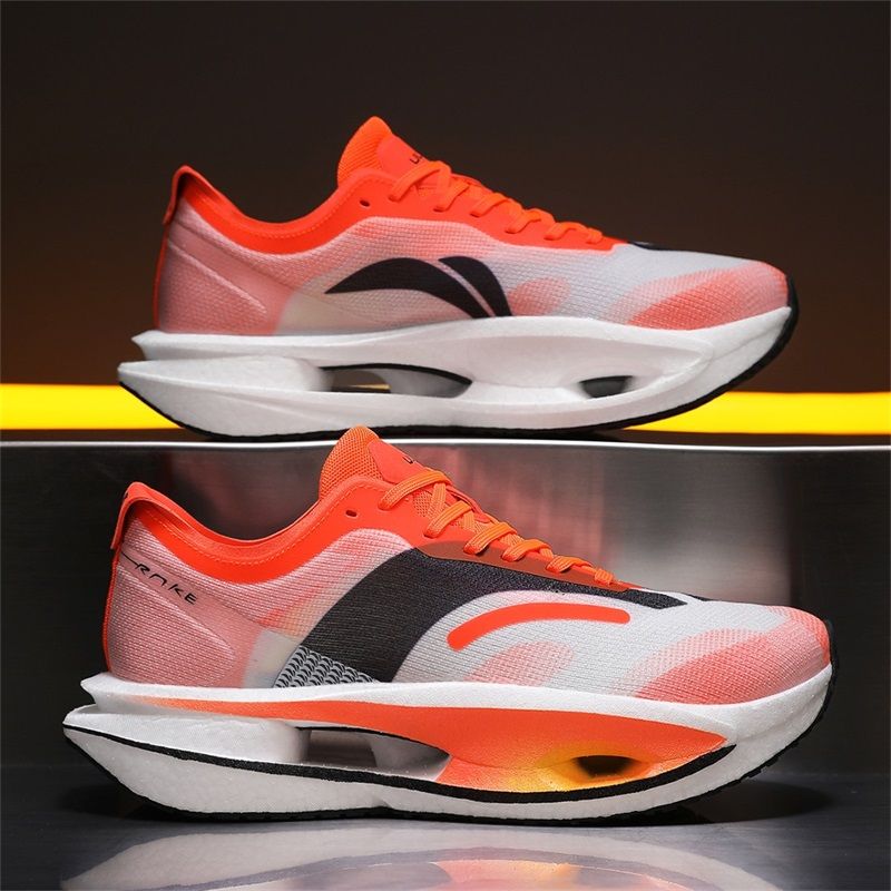 Herren Laufschuhe Damen Trainer Race Atmungsaktive Paar Sneakers Herren Sneakers Schnürschuhe mit Zehendämpfung für Herren Carbon Plate_voghion.com