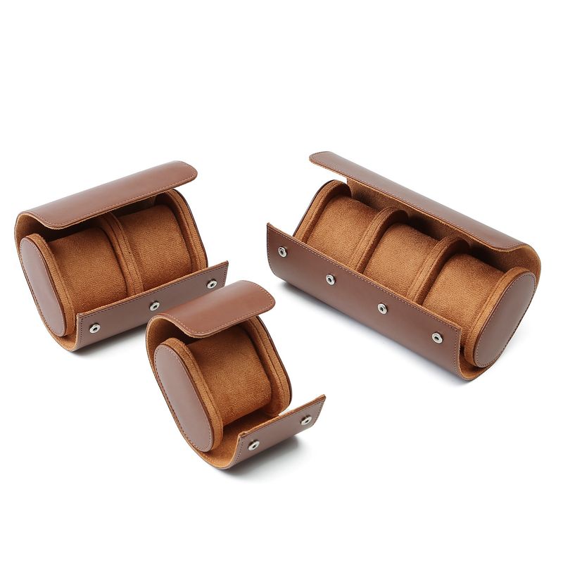 Pu Leather Watch Storage Box 1 2 3 Watch Multi-position High-end Travel Watch Box Bracelet Box Portable Watch Box_voghion.com