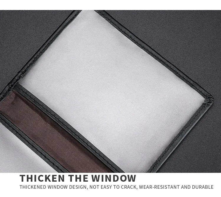 Designer Bag Ultra Thin Soft 100% Genuine Leather Mini Credit Multi RFID Slim Small Card Holder Men's Wallet_voghion.com