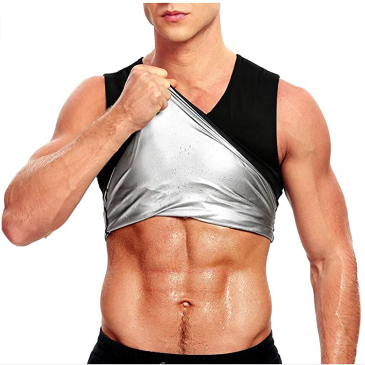 Sportbekleidung Schweißfördernde Kleidung Schweißreduzierende Bauchfitnesswesten Laufsport Yoga Schweißfördernde Kleidung_voghion.com