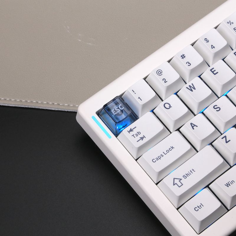 Teclado mecânico de três modos QK61 V2 VIA/QMK sem fio Bluetooth com estrutura de vedação Teclado mecânico_voghion.com