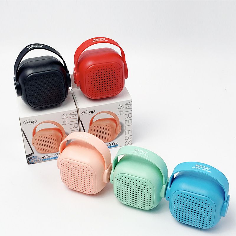 WS-302 Nouveau Mini Haut-Parleur Portable Sans Fil Bluetooth Extérieur Volume Domestique Haute Qualité Sonore_voghion.com
