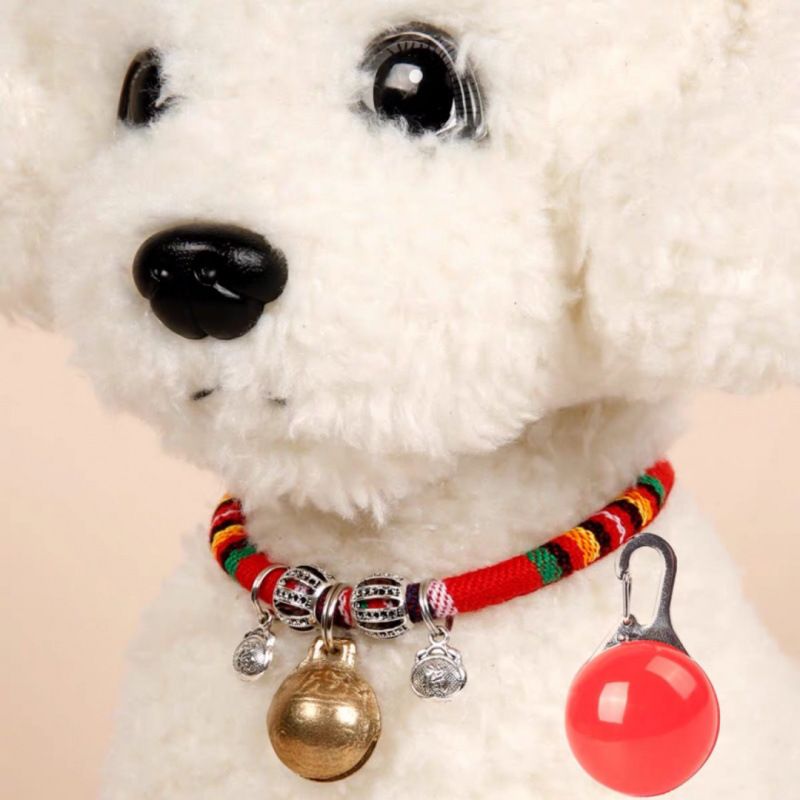 Forniture per animali domestici Teddy Dog Special per cani di piccola e media taglia Collare per gatti con campanellino in rame_voghion.com