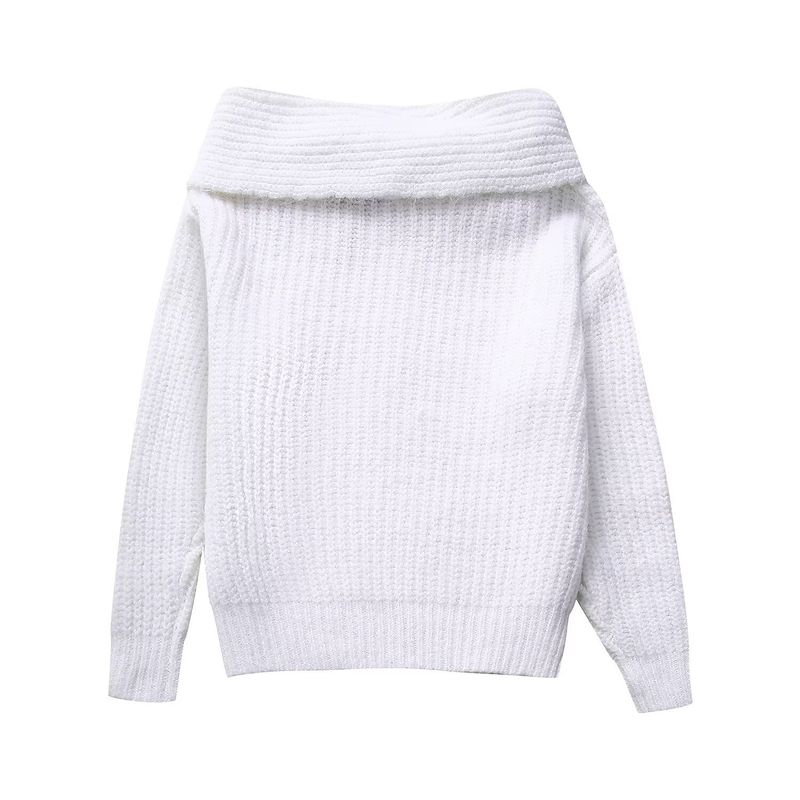 Women's 2024 Spring New Fashion Versatile One Shoulder Chest Loop Personalized Top_voghion.com