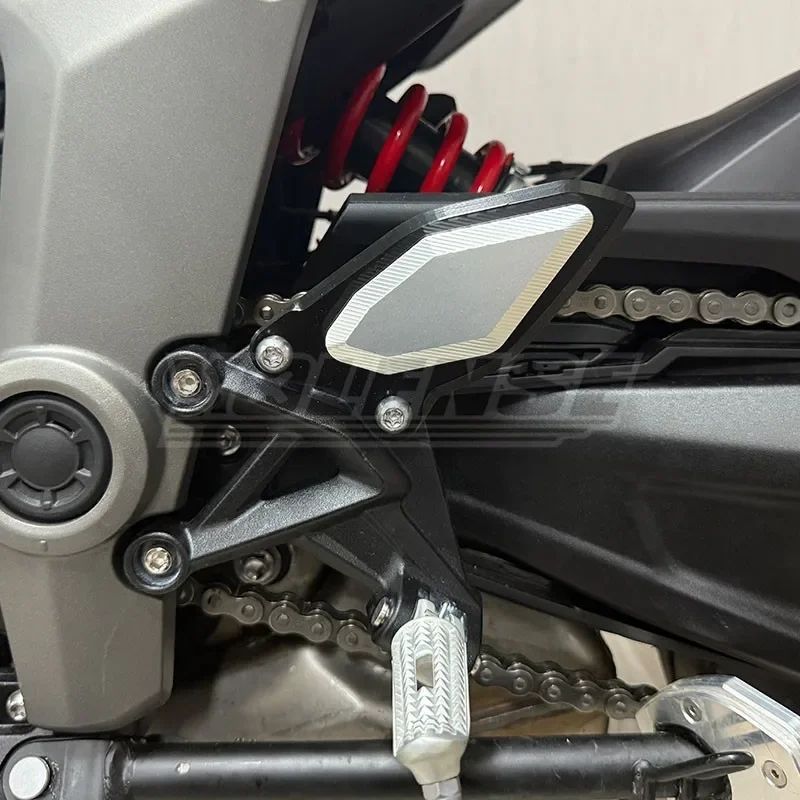 Für Daytona 660 2025 2024 CNC-Aluminium-Fußrasten-Fersenschutz | Fußrastenschutz für Fußrastenanlagen, rutschfeste, robuste Motorradteile_voghion.com