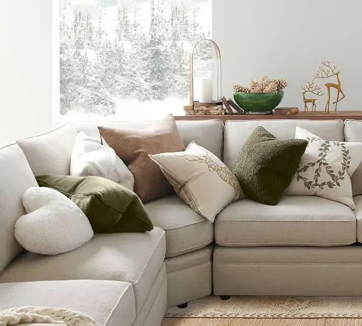 【Customization】Cozy Cushion Cover Plush Pillow Case Sofa Living Room Decortive Pillows Nordic Style Home Decor Pillow Cover_voghion.com
