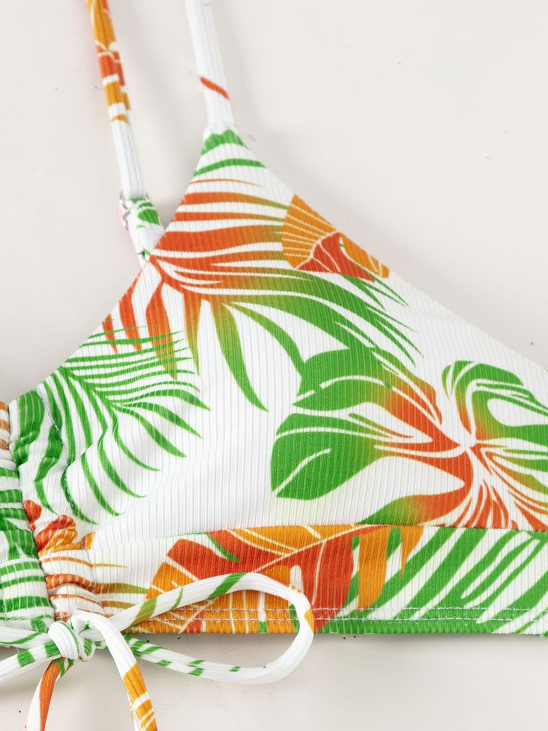 Women's Clothing Multi-color fashion bikini three-piece swimsuit for women_voghion.com