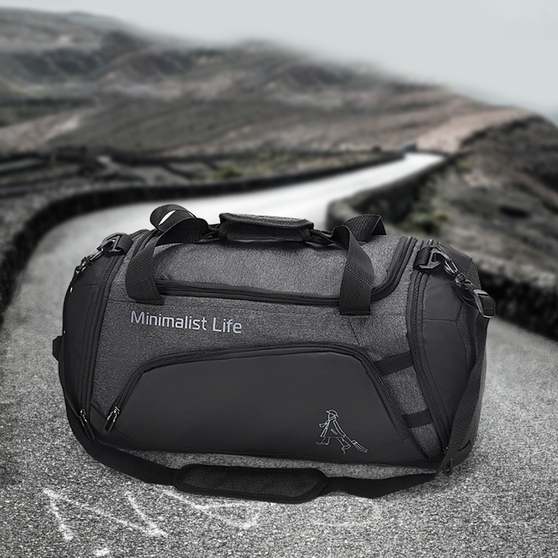 Lihanbao Yogataske Højkapacitets Bærbar, stærk bærende multi-lomme Mænd Kvinder Sport Gymnastiktaske Sportstilbehør_voghion.com