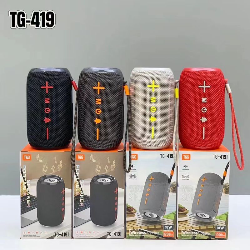 Neu TG419 tragbare drahtlose Bluetooth karte einsetzen TWS outdoor subwoofer geschenk mini_voghion.com