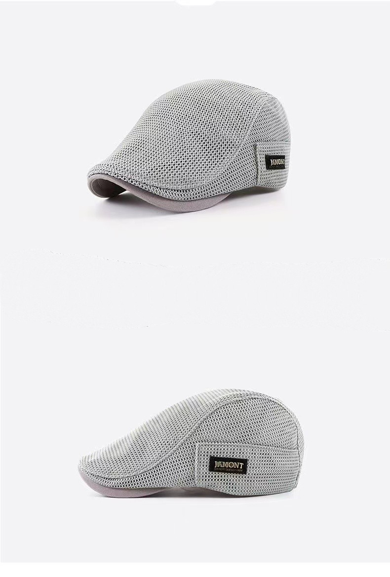 Berretto da lavoro in rete traspirante - Berretto regolabile per attività all'aperto_voghion.com