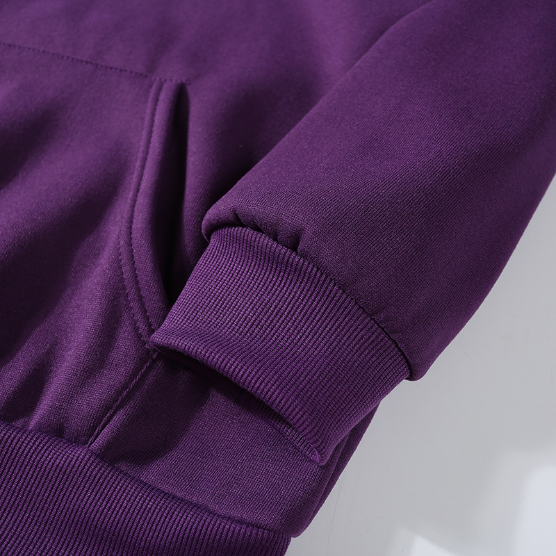 Neuer Reißverschluss-Kapuzenpullover mit Buchstaben für Jugendliche, Unisex-Jackenoberteil_voghion.com