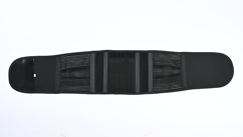 Pull Back Double Lumbar Support Belt Waist Workout Corset Men Spine Decompression Waist Trainer Brace Back Pai_voghion.com