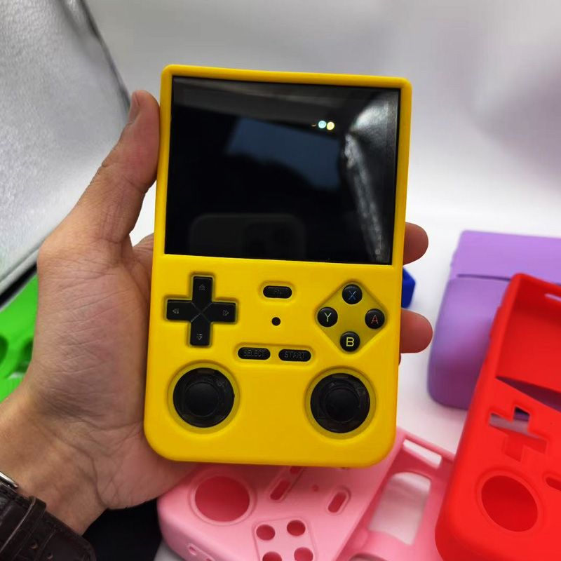 Silikonhülle für Handheld-Spiele, kratzfeste Aufbewahrungsbox, Softshell für K36-Konsolenzubehör_voghion.com